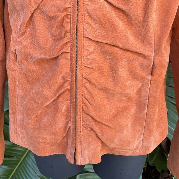 Wilsons leather ruched suede jacket - Picture 8 of 14